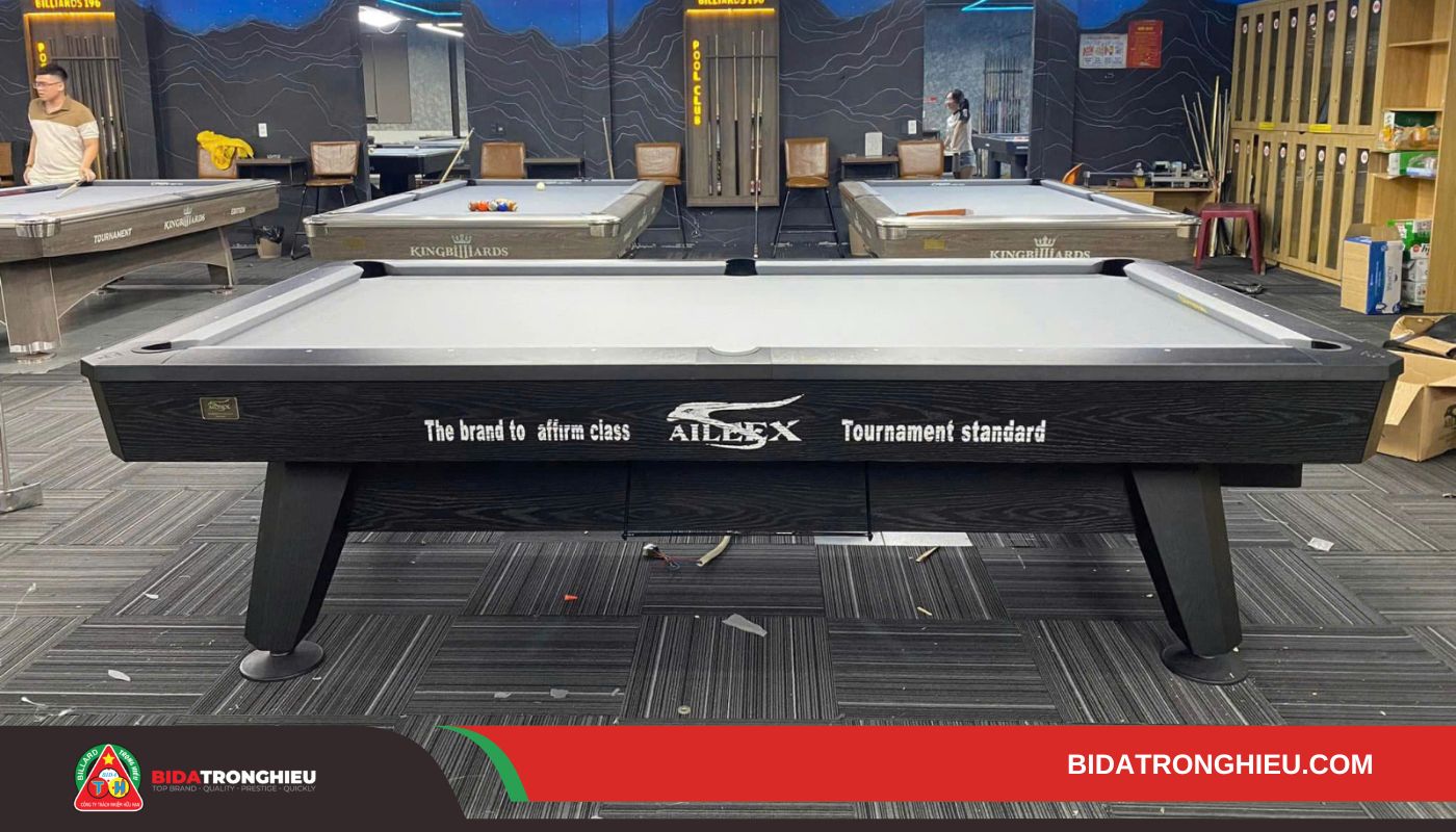 Bàn bi da Aileex được ưa chuộng nhờ vào thiết kế sang trọng, chất liệu cao cấp