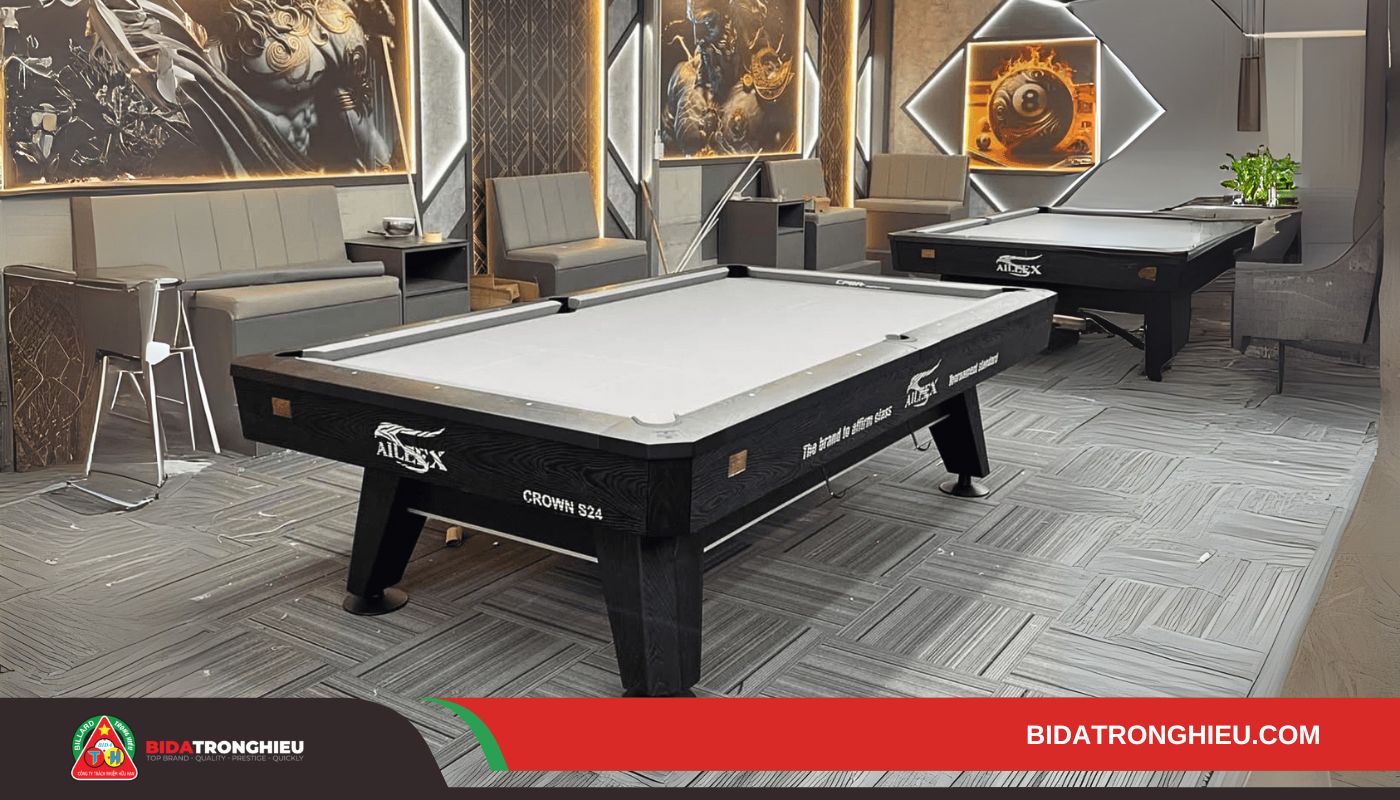 Tổng quan về mẫu bàn bida Aileex Crown Luxury