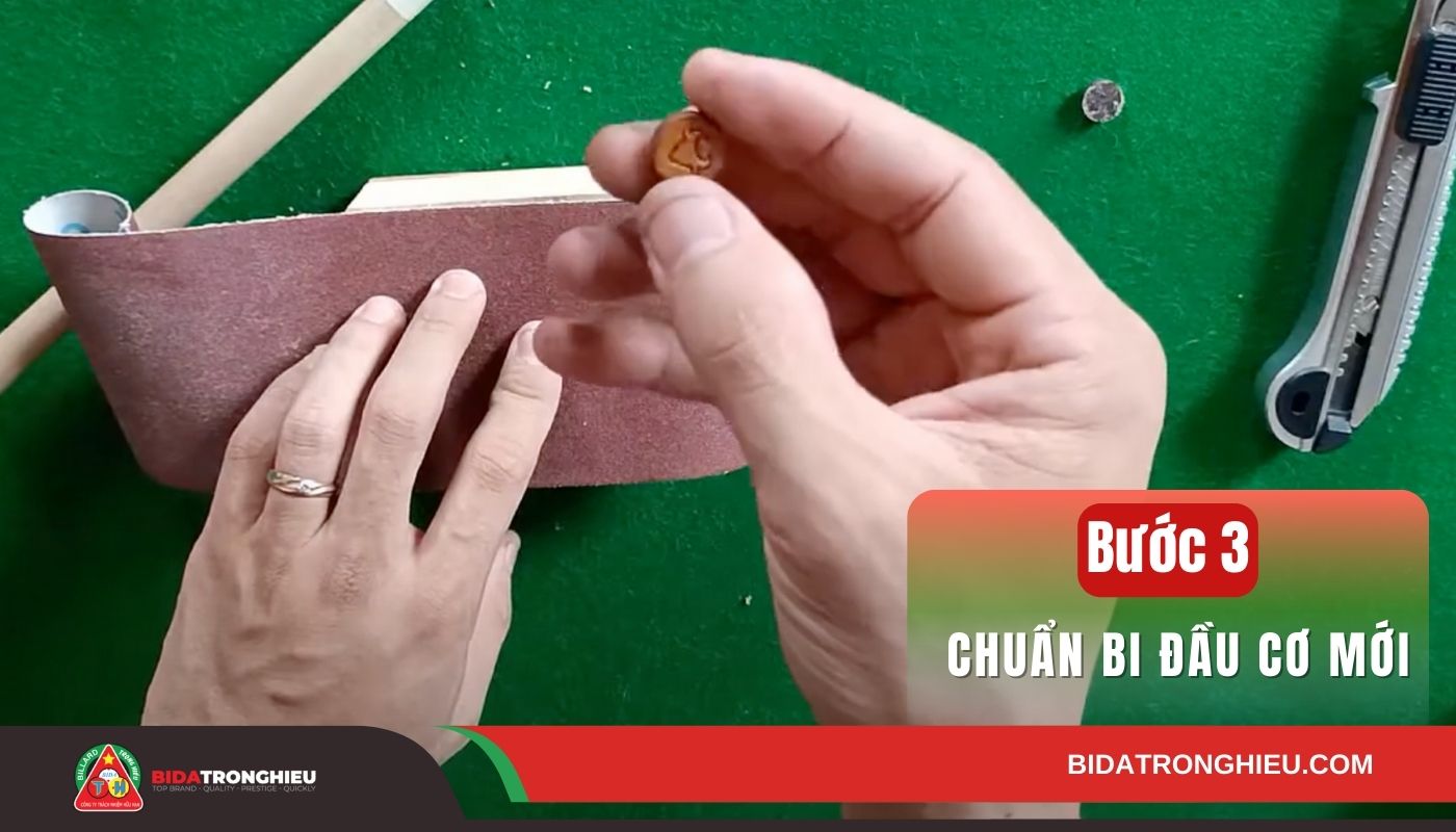 Bước 3: Chuẩn bị đầu cơ mới để thay thế