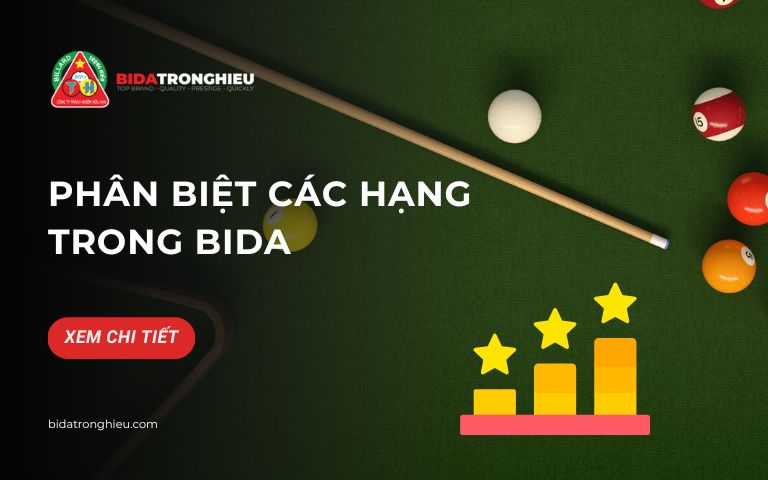Các hạng trong bida