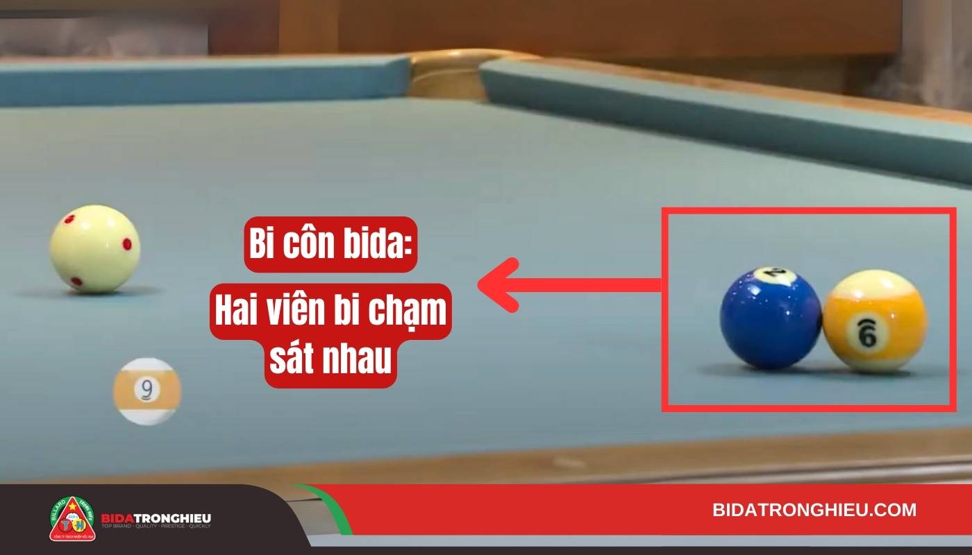 Tình huống bi côn băng bida là gì